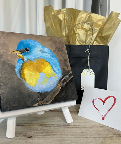 #B1    FAT LITTLE BLUE BIRD