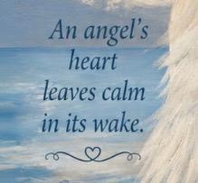 Canvas Print 11" X 14" - Angel at the Beach - (Healing Art)