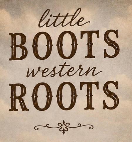 Canvas Print 11" X 14" - Little Boots Cowboy - (Healing Art)