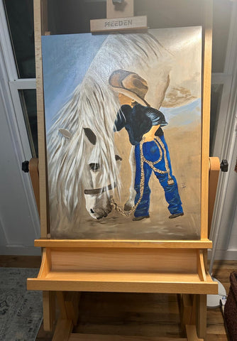 #996 Boy with His Horse