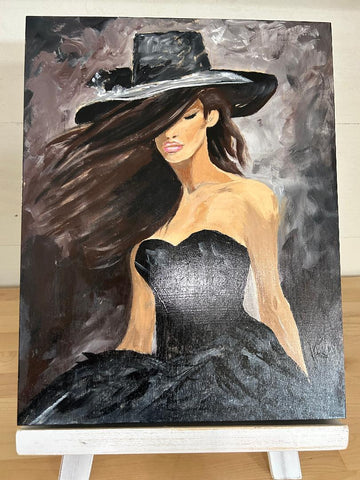 #P89 "Lady in Black"