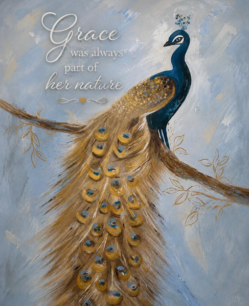 Framed Print 11” X 14” - Peacock Wall Art (Healing Art)