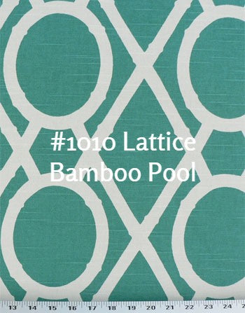 Etsy Info #086 Roman Shade with Decorative Fabric