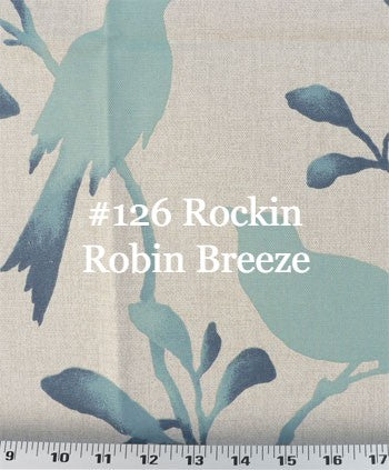 Roman Shade #157 (Birds with Trim)