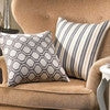 #C42 Pillow, Chic Stripes 18 x 18