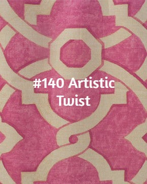 Roman Shade #71  (Artistic Twist)