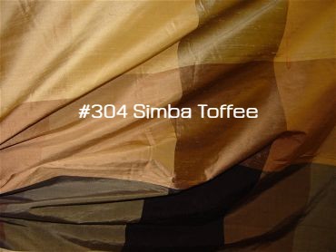 #14P3 Large Silk Check Curtain