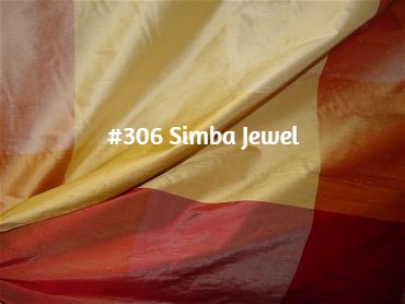 #14P3 Large Silk Check Curtain