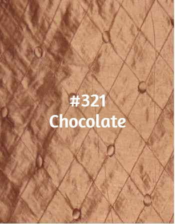 $199.00 Roman Shade Silk with Buttons #P067