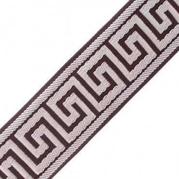 Roman Shade #123  (with Fabulous Greek Key Trims)