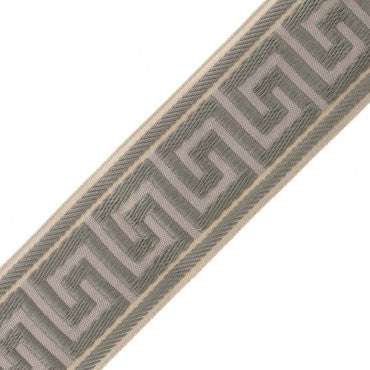 Roman Shade #123  (with Fabulous Greek Key Trims)