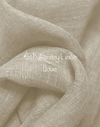#076  -  Light & Airy Linen Relaxed Roman, Lined