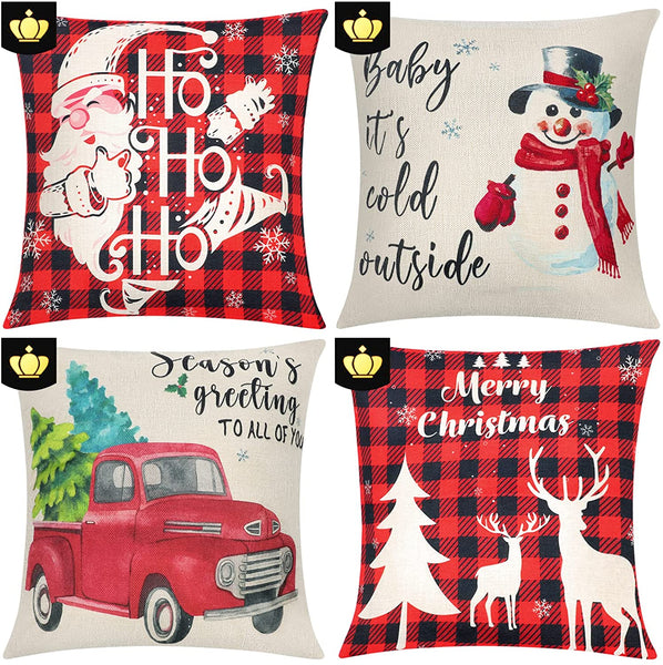 TP566 Christmas Throw Pillows