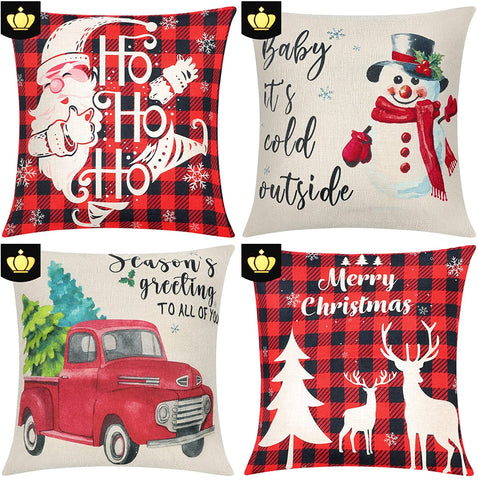 TP566 Christmas Throw Pillows