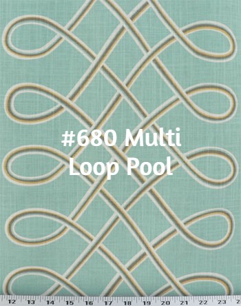 $184.00 Roman Shade Loop #2P185