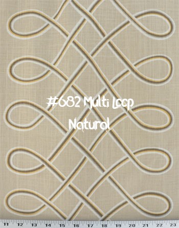 Roman Shade #185  (Loop)