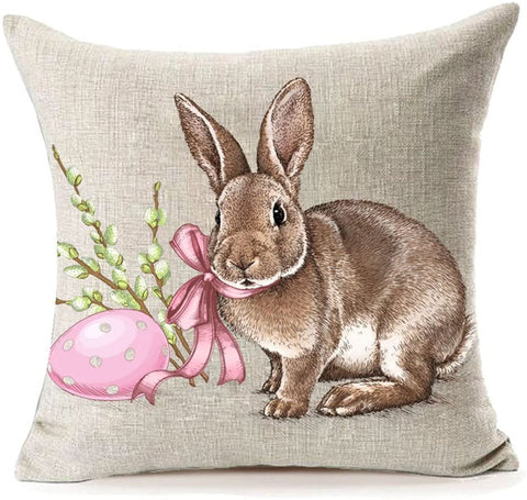 TP503 Easter Throw Pillow