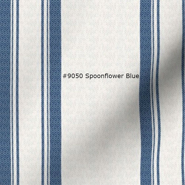 $158.00 Roman Shade French "Grain Sack" Relaxed Unlined #P097