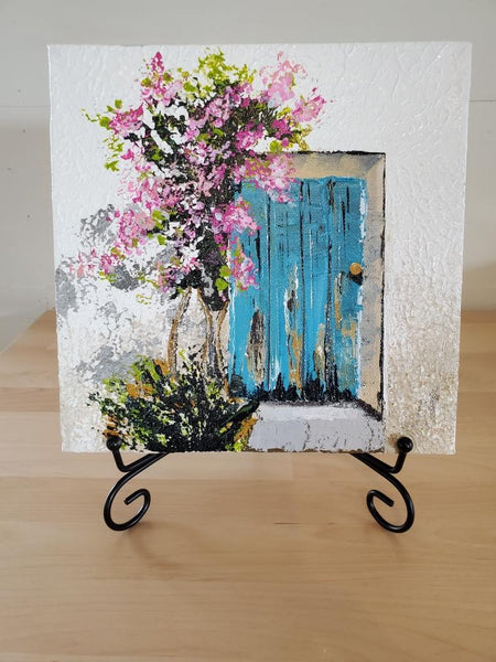 #Art9    Blue Door
