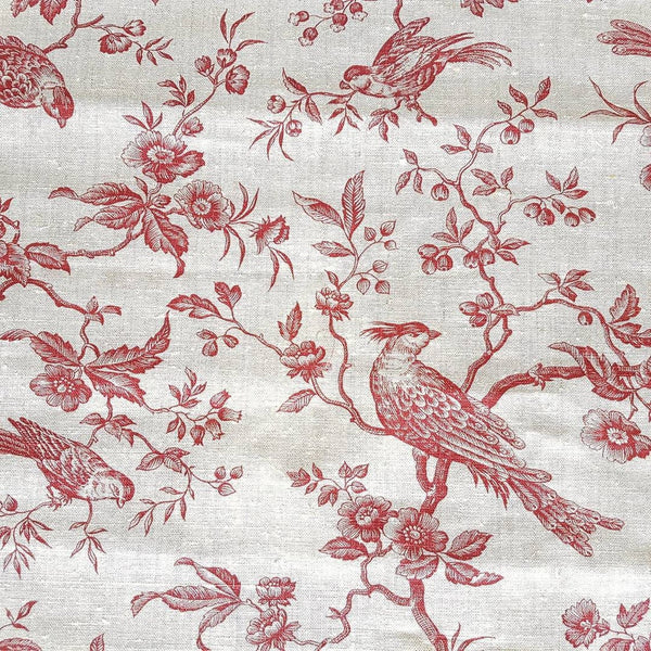 KIT #157 Relaxed Roman Shade  (Birds with Trim) - Make Your Own & See What You Save