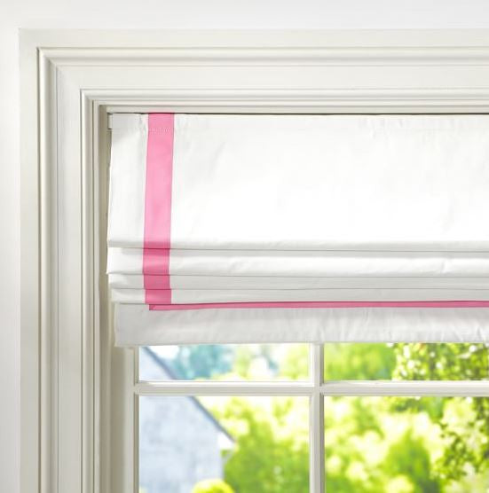KIT - #101 Roman Shade  (Ribbon on 3 Sides) - Make Your Own & See How Much You Save