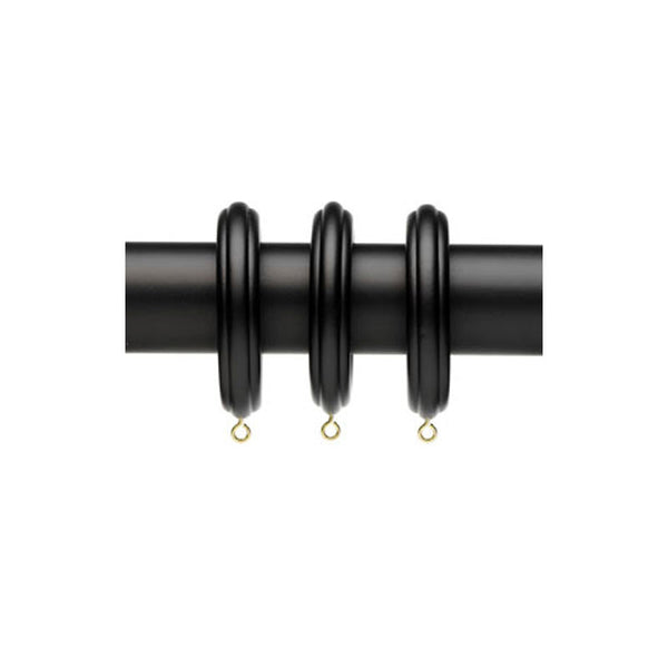 #802 Extra Rings for Designer Wood Rod (For Stationary Curtain)