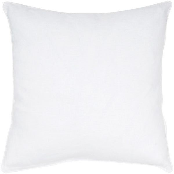#C630  White Linen PILLOW 20 x 20