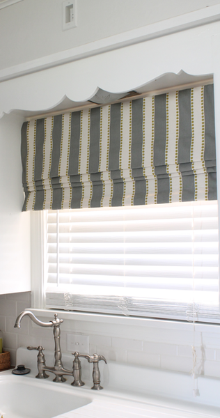 Roman Shade #127  (Faux)