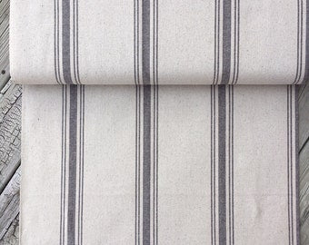 Roman Shade #097 (French "Grain Sack" Relaxed, Lined)