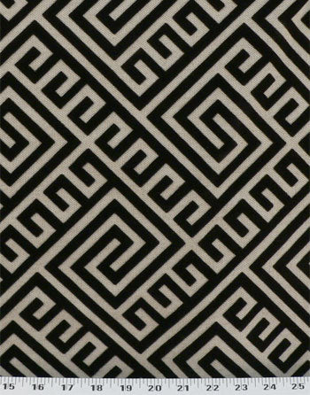 #090 Diagonal Print Roman Shades with Tassel Trim (slats)  YOU PAY  1/2  DOWN