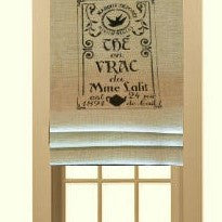 #121 Country French Roman ( Slats) YOU PAY  1/2  DOWN