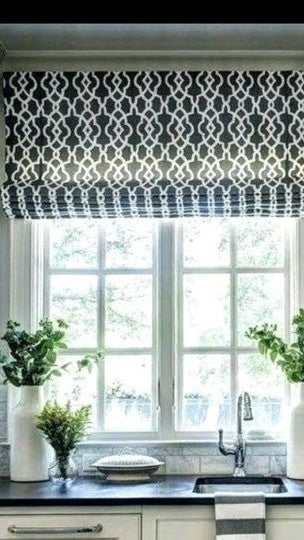 Roman Shade #078  (Geometric Pattern)